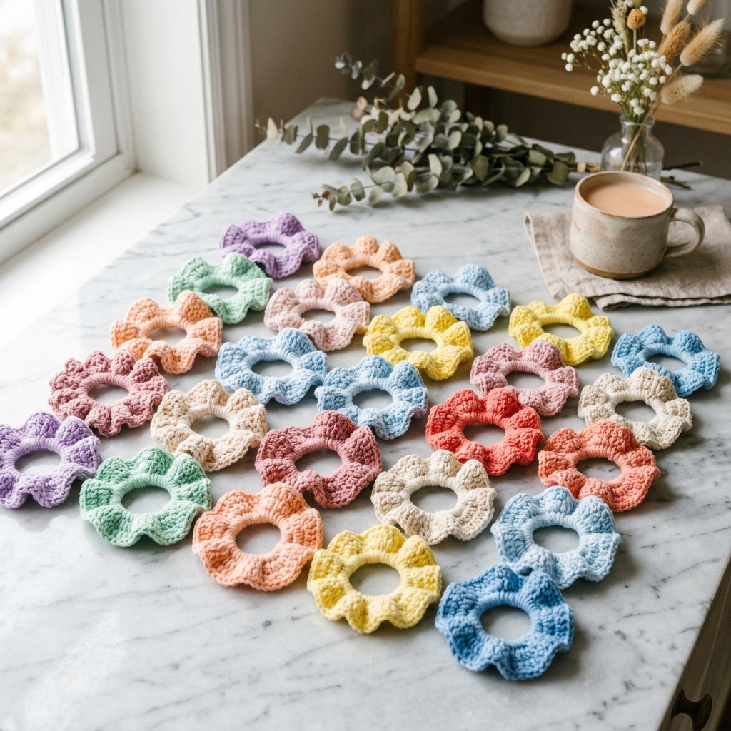 Colección Scrunchies de Algodón